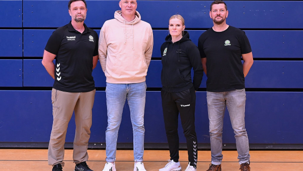 Vorstellung des neuen Trainerteams.